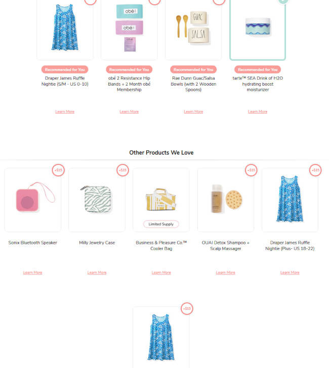 FabFitFun Summer 2021 Customization 2