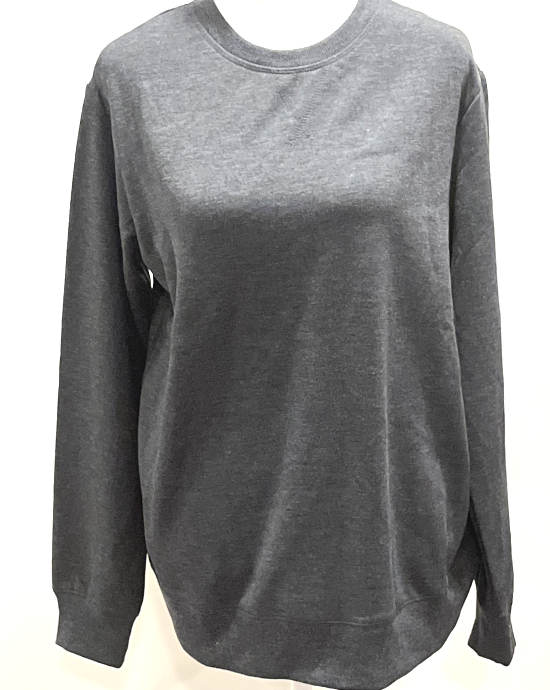 Womens Fleece Grey Sweatshirts