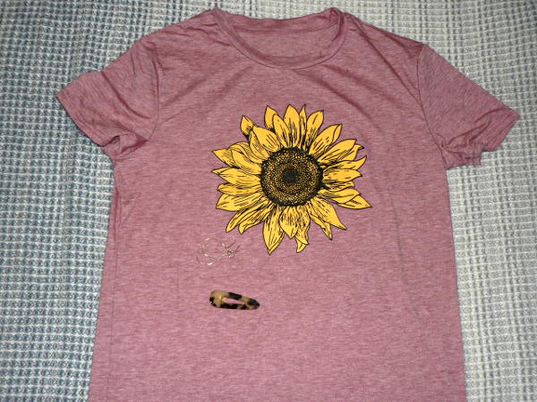 Pink Sunflower Shirt